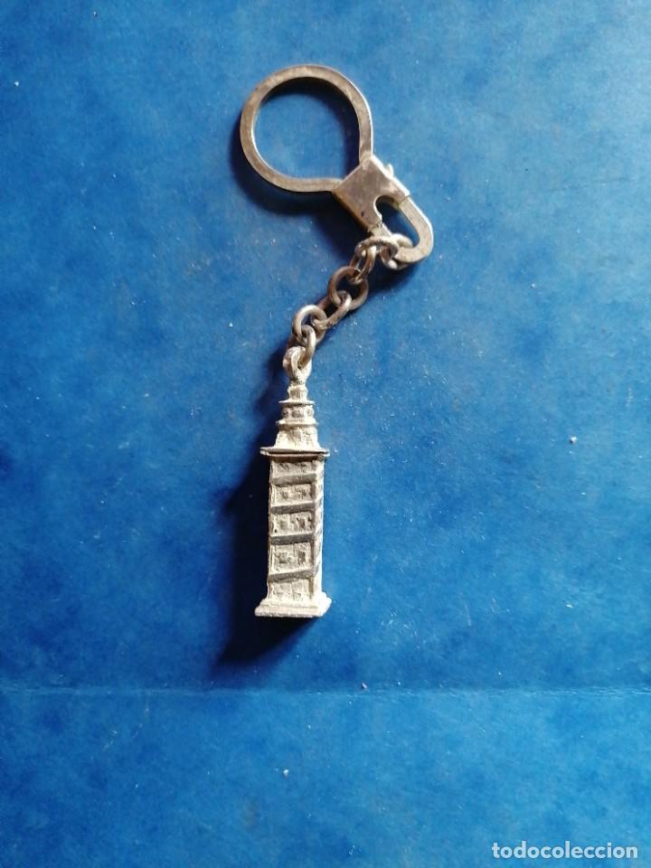 Coleccionismo de llaveros: Llavero de plata Torre de Hercules - Foto 1