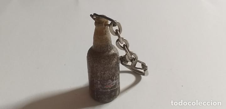 Coleccionismo de llaveros: Llavero en forma de botella