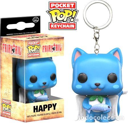 Coleccionismo de llaveros: llavero funko pop pocket pop keychain fairytail happy