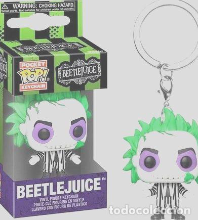 Coleccionismo de llaveros: llavero funko pocket pop beetlejuice