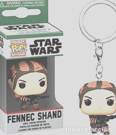 Coleccionismo de llaveros: llavero funko pocket pop star wars fennec shand