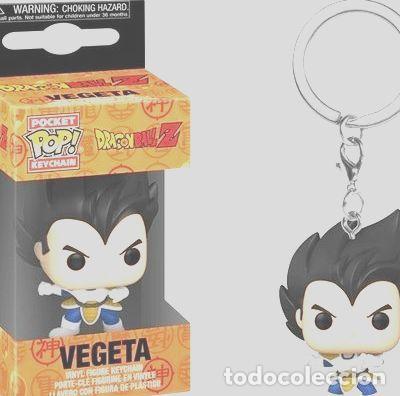 Coleccionismo de llaveros: llavero funko pocket pop dragon ball z vegeta