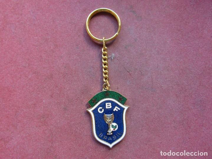 Coleccionismo de llaveros: Llavero de Metal C.B.F Confederaci&oacute;n Brasile&ntilde;a de F&uacute;tbol