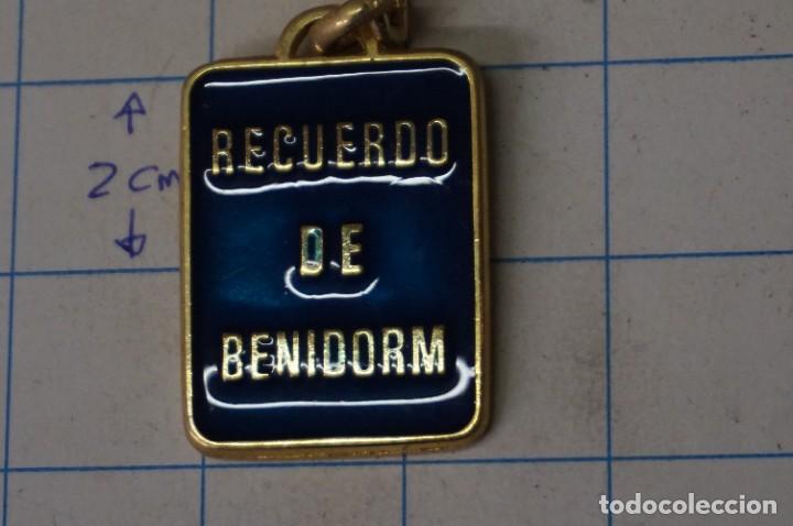 Coleccionismo de llaveros: 6C/ LLAVERO - ESCUDO BENIDORM - Foto 3