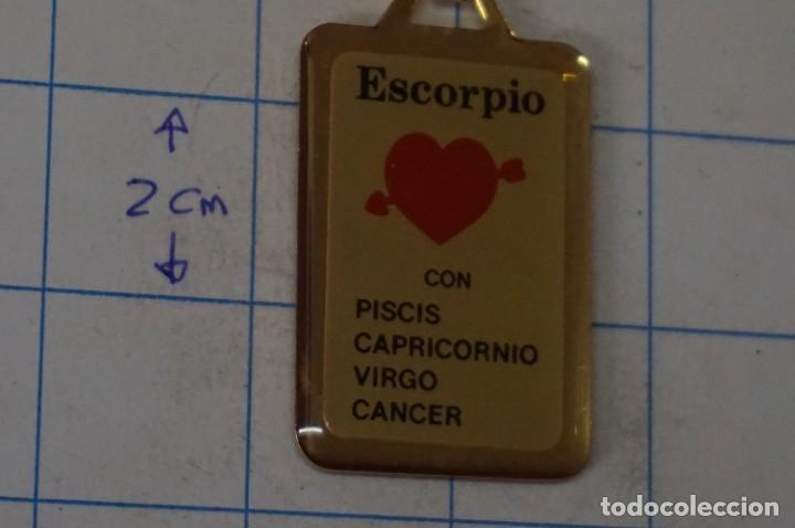 Coleccionismo de llaveros: C7/ LLAVERO - HOROSCOPO ESCORPIO - Foto 1