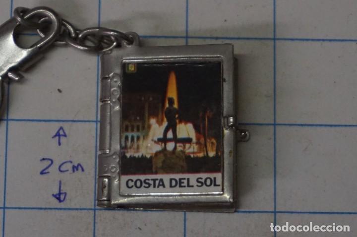 Coleccionismo de llaveros: C8/ LLAVERO - LIBRITO CON POSTALES DE LA COSTA DEL SOL - Foto 1