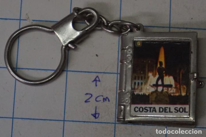 Coleccionismo de llaveros: C8/ LLAVERO - LIBRITO CON POSTALES DE LA COSTA DEL SOL - Foto 2