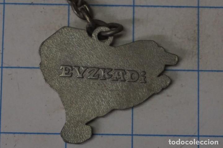 Coleccionismo de llaveros: C8/ LLAVERO - MAPA - EUZKADI - Foto 3