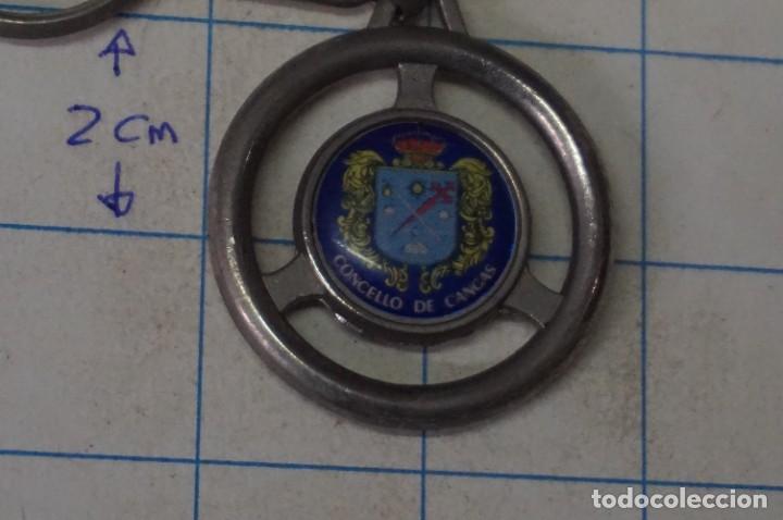 Coleccionismo de llaveros: C8/ LLAVERO - ESCUDO - CONCELLO DE CANGAS - Foto 1