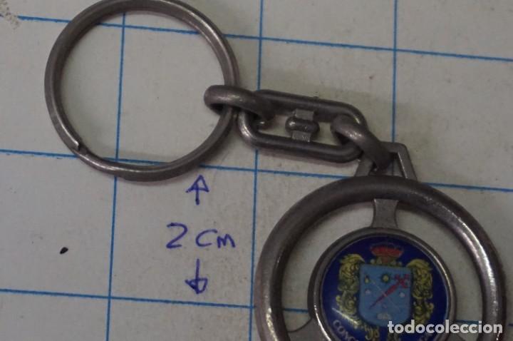 Coleccionismo de llaveros: C8/ LLAVERO - ESCUDO - CONCELLO DE CANGAS - Foto 2