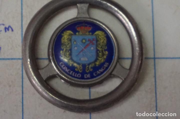 Coleccionismo de llaveros: C8/ LLAVERO - ESCUDO - CONCELLO DE CANGAS - Foto 3