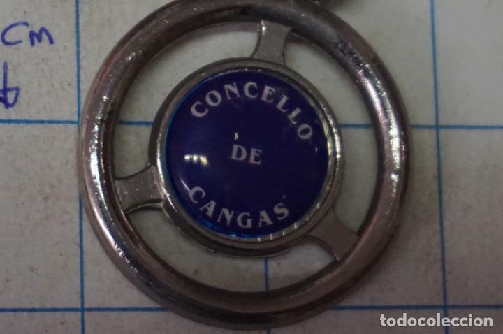 Coleccionismo de llaveros: C8/ LLAVERO - ESCUDO - CONCELLO DE CANGAS - Foto 4