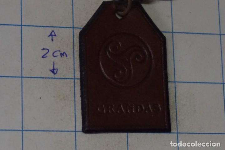 Coleccionismo de llaveros: C8/ LLAVERO - GRANDAS - EN CUERO - Foto 1