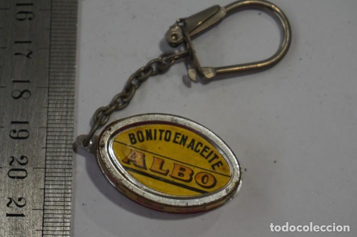Coleccionismo de llaveros: C11/ LLAVERO - LATA EN CONSERVAS - ALBO - BONITO EN ACEITE - Foto 1