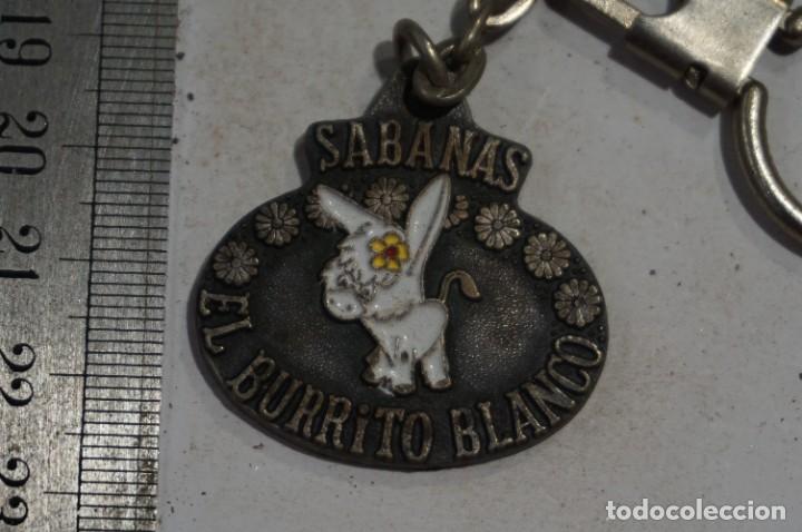 Coleccionismo de llaveros: C12/ LLAVERO - SABANAS EL BURRITO BLANCO - Foto 1