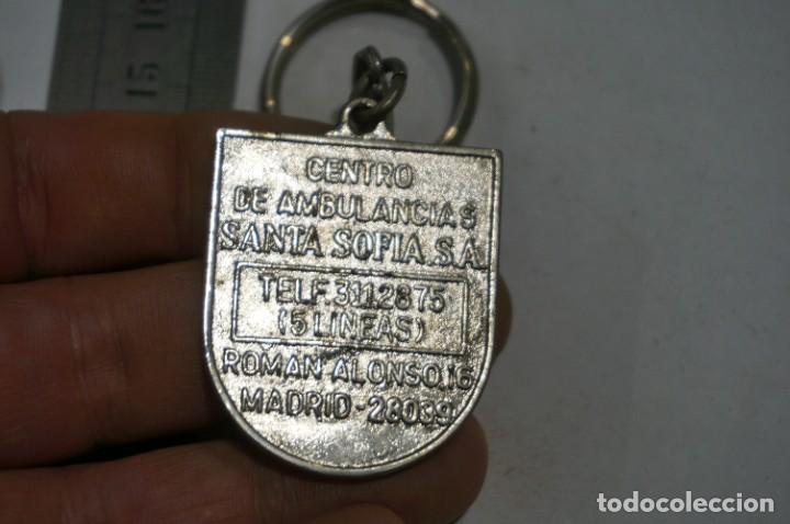 Coleccionismo de llaveros: C17/ LLAVERO - CENTRO DE AMBULANCIAS SANTA SOFIA - Foto 3