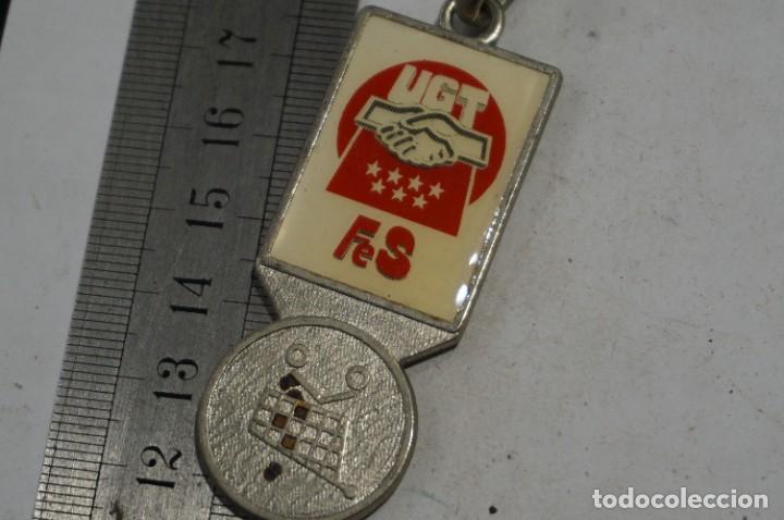 Coleccionismo de llaveros: C17/ LLAVERO - UGT - FES - Foto 4