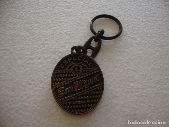 Coleccionismo de llaveros: LLAVERO CERVEZA SAN MIGUEL