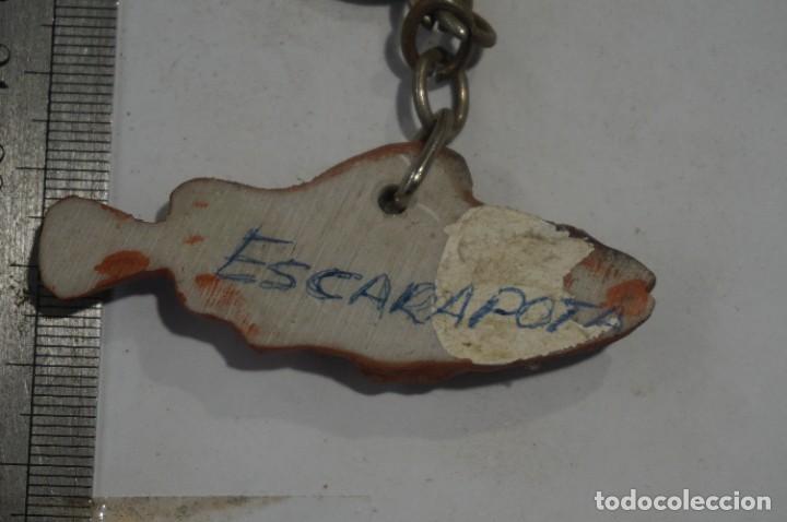 Coleccionismo de llaveros: C24/ LLAVERO - PECES - ESCARAPOTA - Foto 3