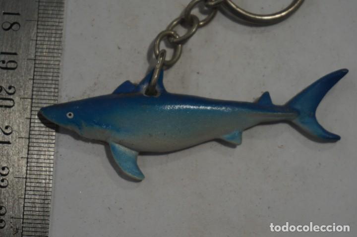 Coleccionismo de llaveros: C24/ LLAVERO - PECES - MARRAJO AZUL - Foto 1