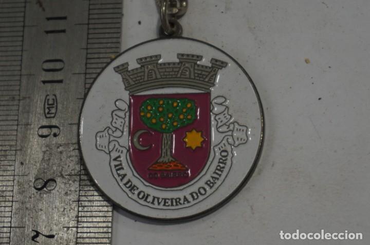 Sammlung von Schl&uuml;sselanh&auml;ngern: C28/ LLAVERO - VILA DE OLIVEIRA DO BAIRRO / VILLE DE LAMBALLE