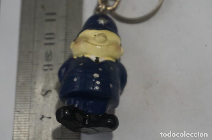 Sammlung von Schl&uuml;sselanh&auml;ngern: C28/ LLAVERO - FIGURA POLICIA