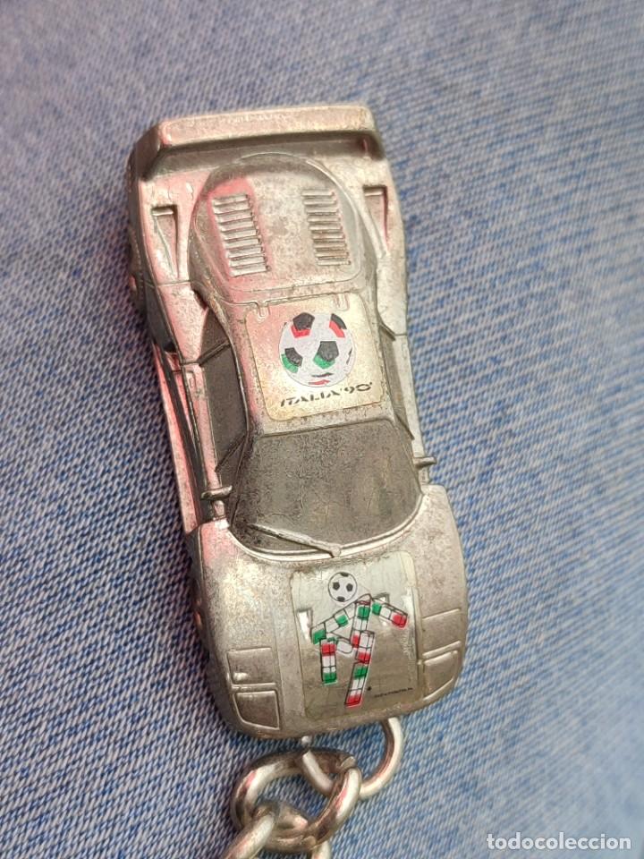 Coleccionismo de llaveros: Llavero FERRARI TESTAROSSA,BURAGO,LLAVERO,ESCALA 1/87