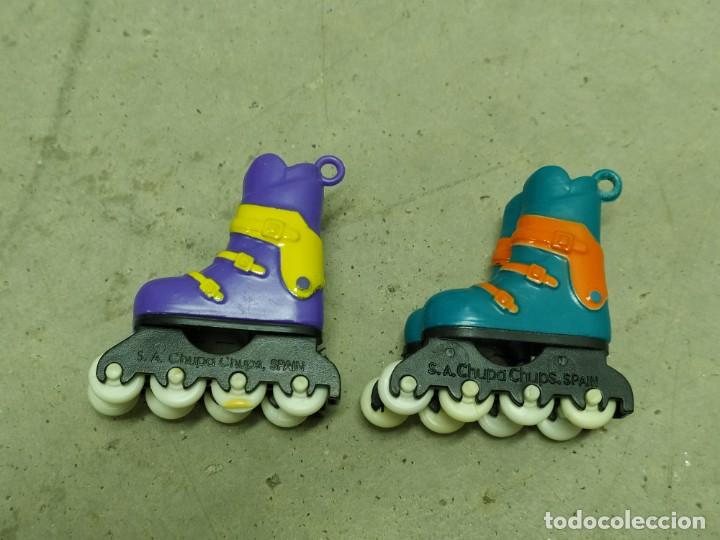 Coleccionismo de llaveros: 2 LLAVEROS DE PATINES DE CHUPA CHUPS