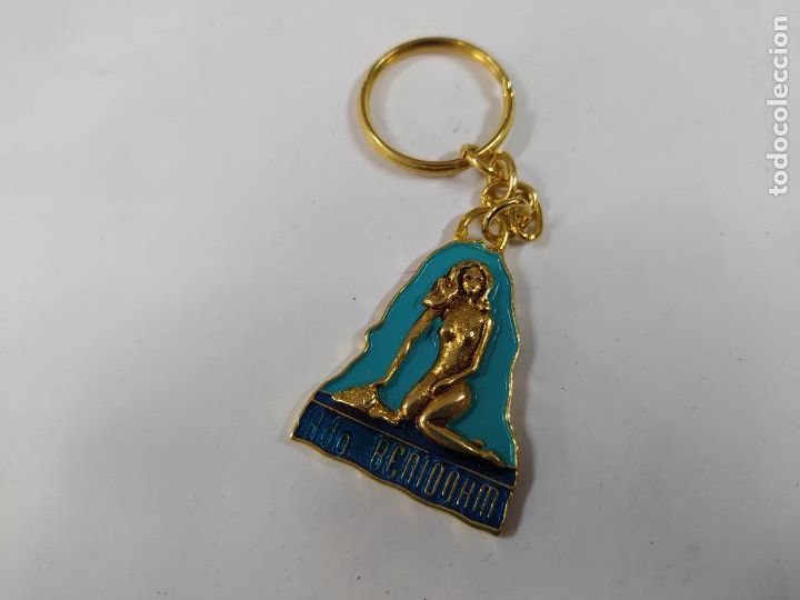 Collezionismo di Portachiavi: LLAVERO RECUERDO DE BENIDORM. CAR202