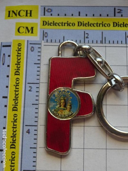 Coleccionismo de llaveros: LLAVERO RELIGIOSO SEMANA SANTA. MAR&Iacute;A AUXILIADORA. F. FABIOLA FANNY FELIPE FINA