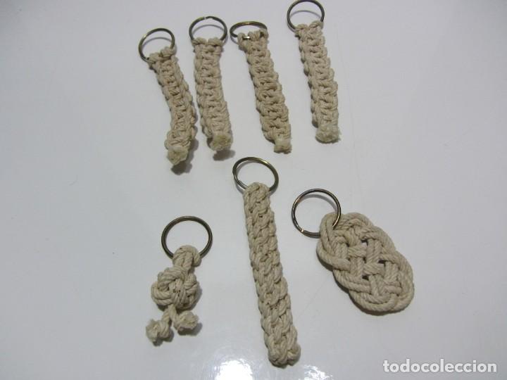 lote 7 llaveros nudos marineros - Buy Antique keyrings and keychains on  todocoleccion