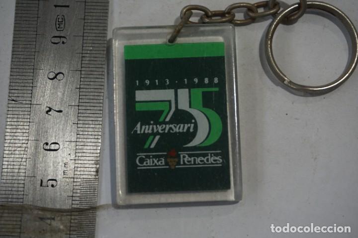 Coleccionismo de llaveros: C30/ LLAVERO - CAIXA PENEDES - 75 ANIVERSARI - Foto 2