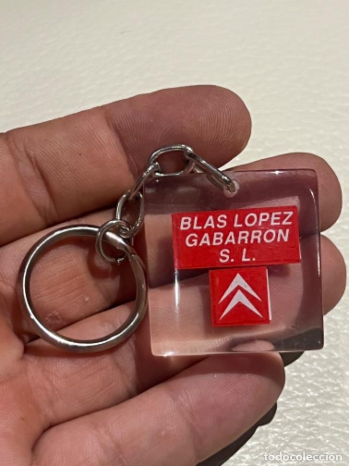 Coleccionismo de llaveros: LLAVERO BLAS LOPEZ GABARRON, CITROEN