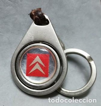 Coleccionismo de llaveros: LLAVERO DE METAL ESMALTADO CITROEN - IVIT - LLAV-17697 - B-618