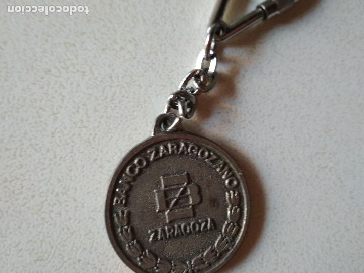 Coleccionismo de llaveros: banco zaragozano, zaragoza - Foto 2