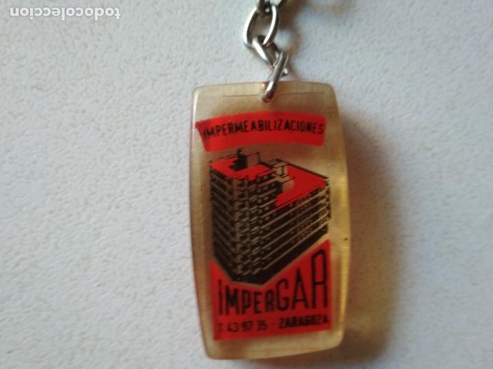 Coleccionismo de llaveros: llavero impercar, zaragoza - Foto 3