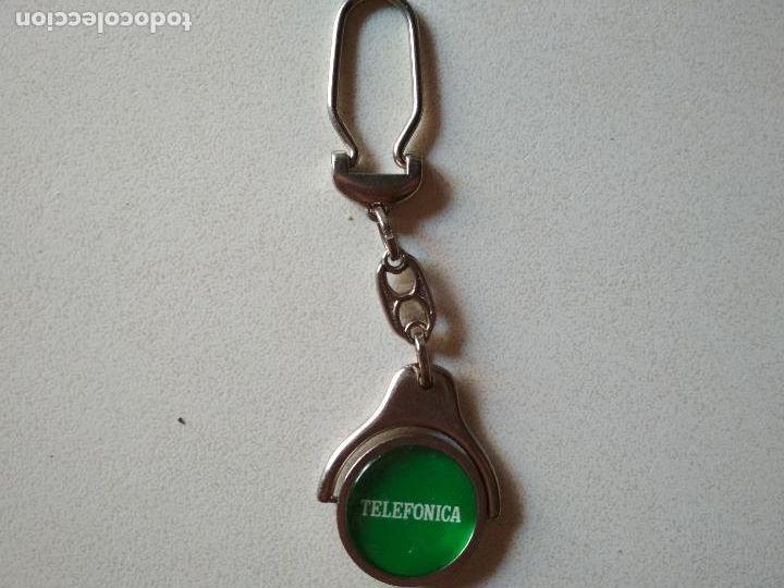 Coleccionismo de llaveros: llavero telefonica, USO NORMAL - Foto 2