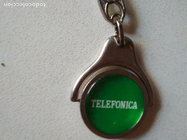 Coleccionismo de llaveros: llavero telefonica, USO NORMAL - Foto 1