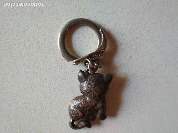 Coleccionismo de llaveros: llavero de gato, usado - Foto 3