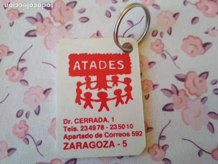 Coleccionismo de llaveros: llavero,atades, zaragoza - Foto 1