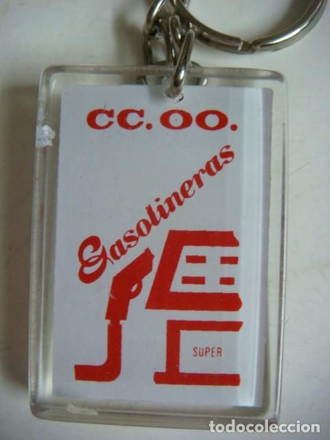 Coleccionismo de llaveros: LLAVERO DE CC.OO.FEDERACION DE ENERGIA GASOLINERAS