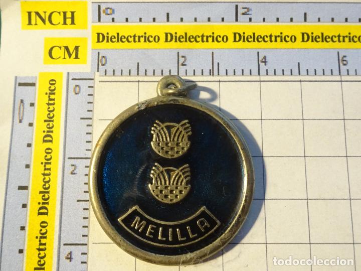 Coleccionismo de llaveros: LLAVERO DE MELILLA. . A&Ntilde;OS 80. - Foto 1