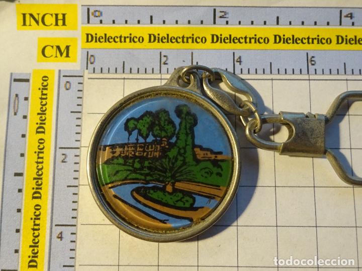 Collection of Keychains: LLAVERO DE MELILLA. PARQUE LOBERA. A&Ntilde;OS 80.