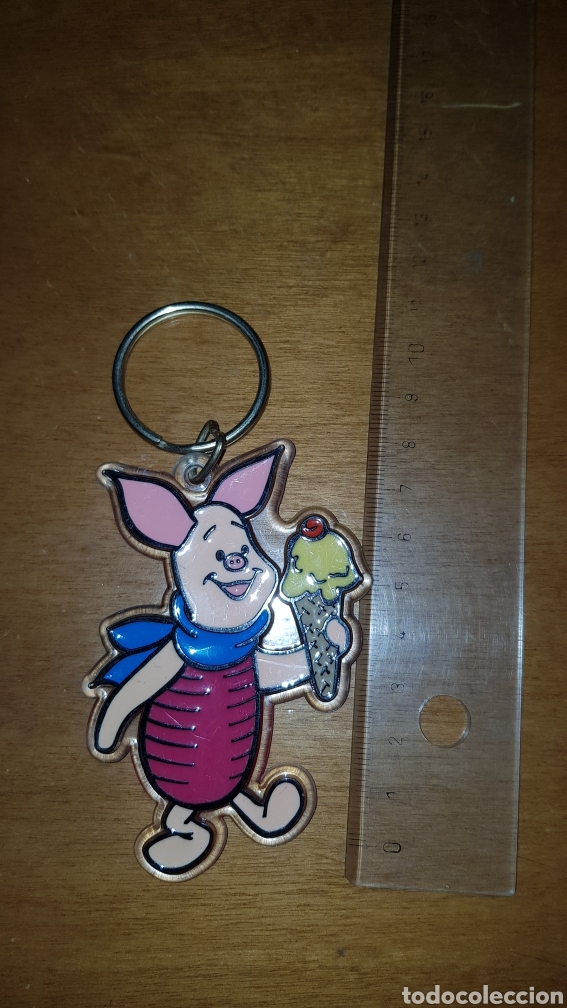 Coleccionismo de llaveros: Llavero gran tama&ntilde;o cerdito Winnie the Pooh Disney The Brabo Group Made in St Lucia