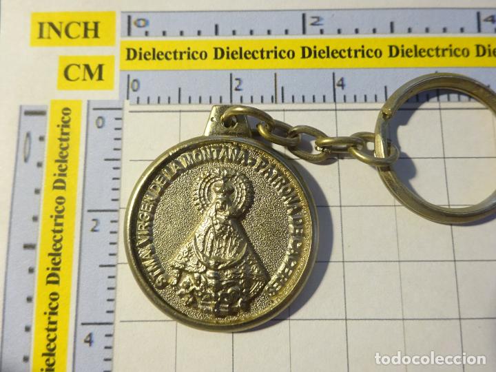 Collectionnisme de portes-cl&eacute;s: LLAVERO RELIGIOSO SEMANA SANTA. VIRGEN DE LA MONTA&Ntilde;A DE C&Aacute;CERES 1924 1999 75 ANIV CORONACI&Oacute;N