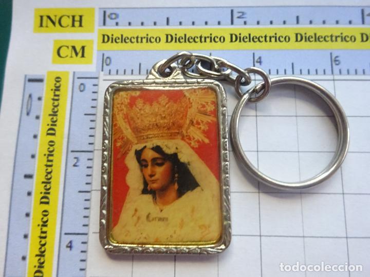 Coleccionismo de llaveros: LLAVERO RELIGIOSO SEMANA SANTA. HERMANDAD DE LA VIRGEN DEL CARMEN DE M&Aacute;LAGA