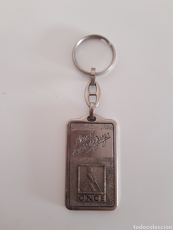 Coleccionismo de llaveros: Llavero antiguo ONCE a&ntilde;os 80