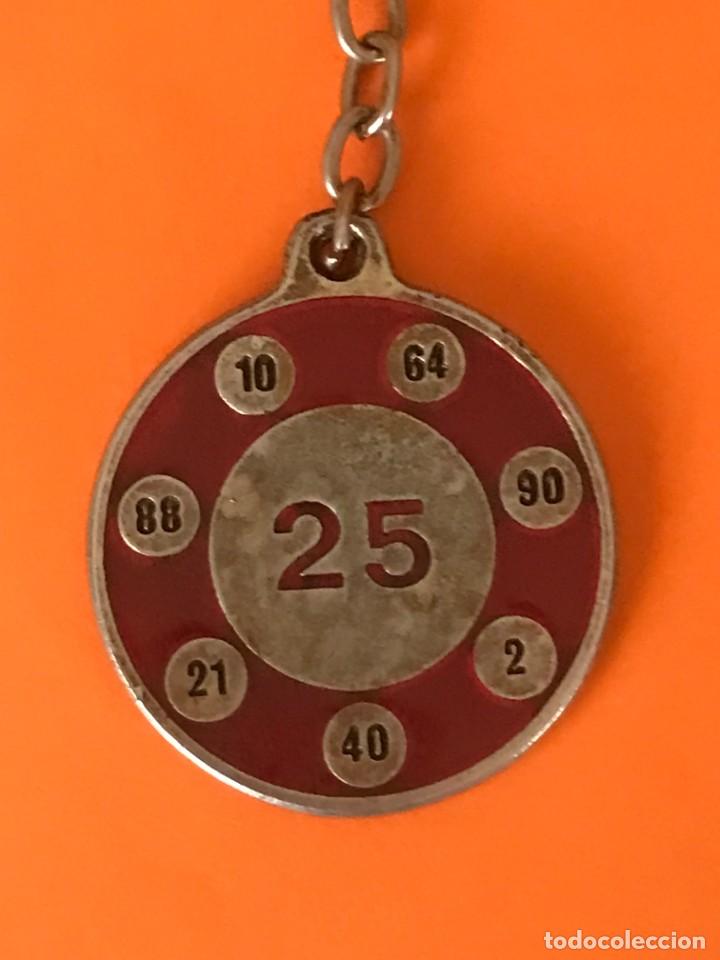 Colecionismo de porta-chaves: CASINO PRINCIPAL SALA BINGO LLEIDA - LLAVERO ORIGINAL DE EPOCA