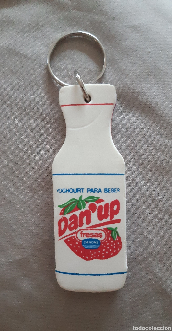 Coleccionismo de llaveros: Llavero antiguo Danup de Danone - Foto 1