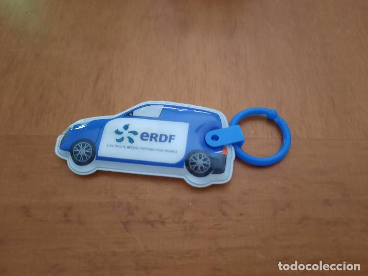 Coleccionismo de llaveros: LLAVERO. ERDF. PL&Aacute;STICO ACOLCHAO. SUJECCI&Oacute;N DE PL&Aacute;STICO. 8 CM. DIFICIL